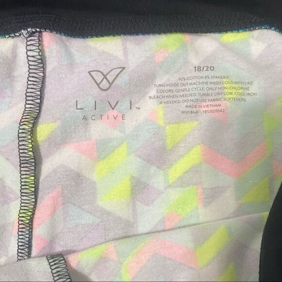 COPY - Livi Active bright color workout leggings size 18/20 - Picture 6 of 6